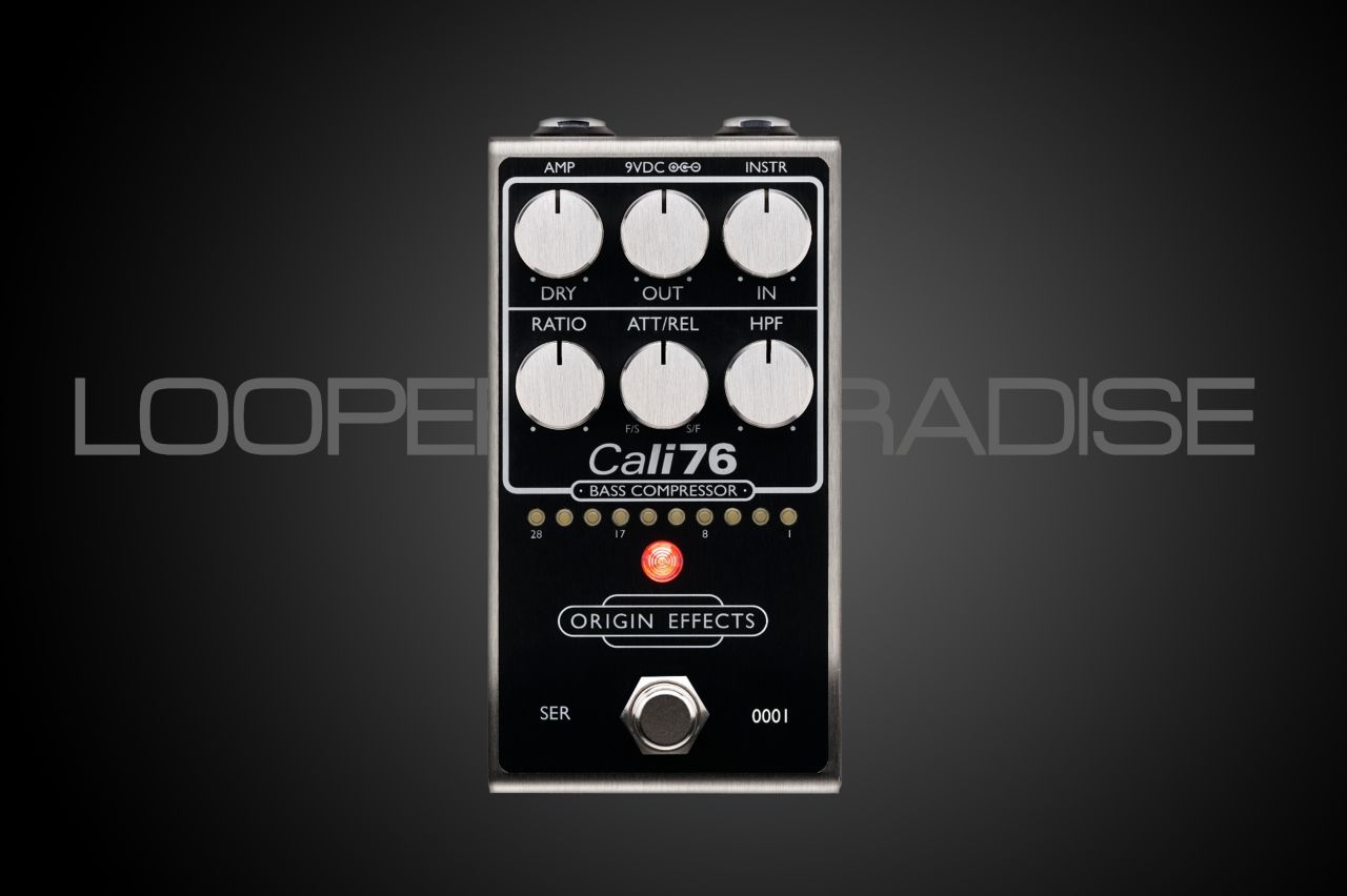 Origin Effects Cali76 V2 Bass Compressor BLACK
