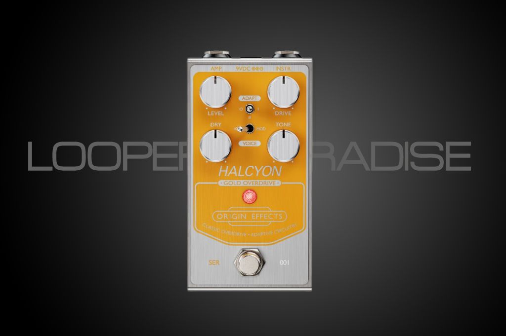 Pedal of the week: Origin Effects Halcyon Gold</br>
Now 265€ instead of 275€ - save 10€ !!