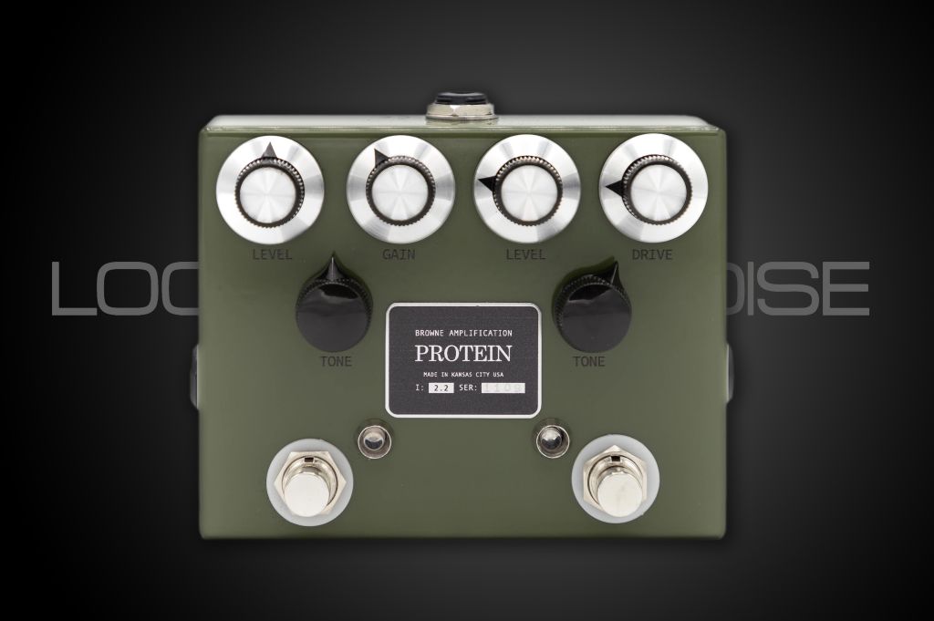 Browne Amplification The Protein Dual Overdrive GREEN V3.0