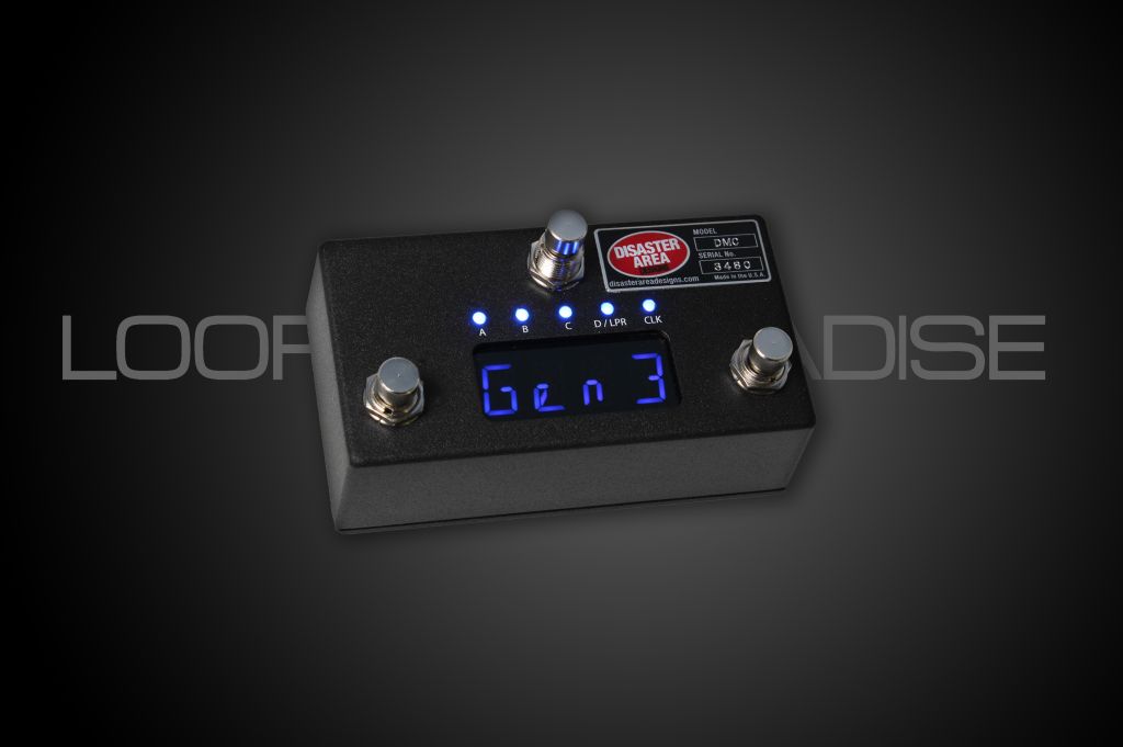 Disaster Area Designs DMC-3XL Gen3 3-Button MIDI Control with Expression unit