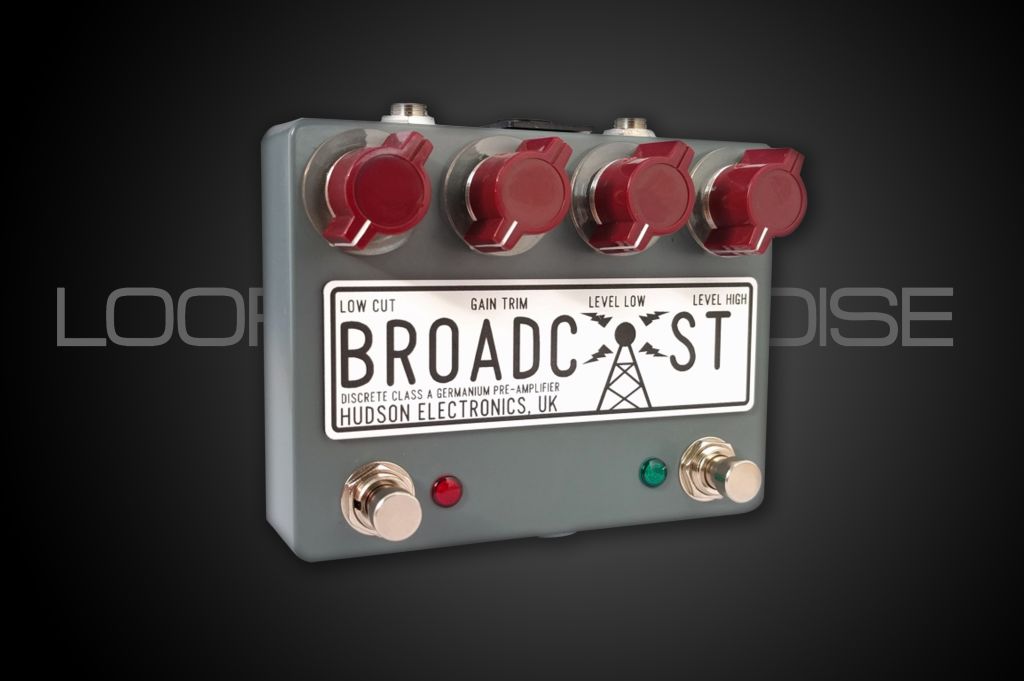Hudson Electronics Broadcast Preamp Dual Footswitch