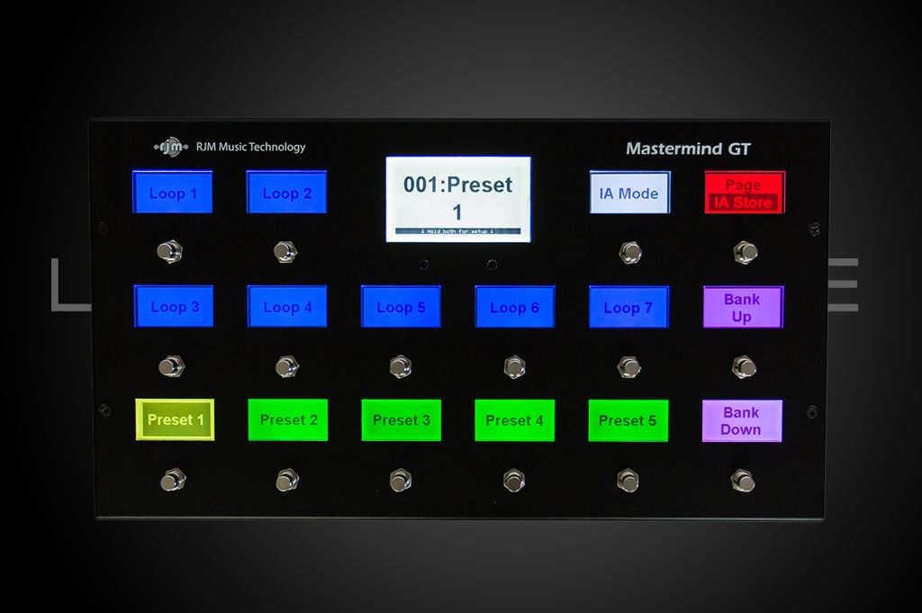 RJM Music Mastermind GT 16 Buttons